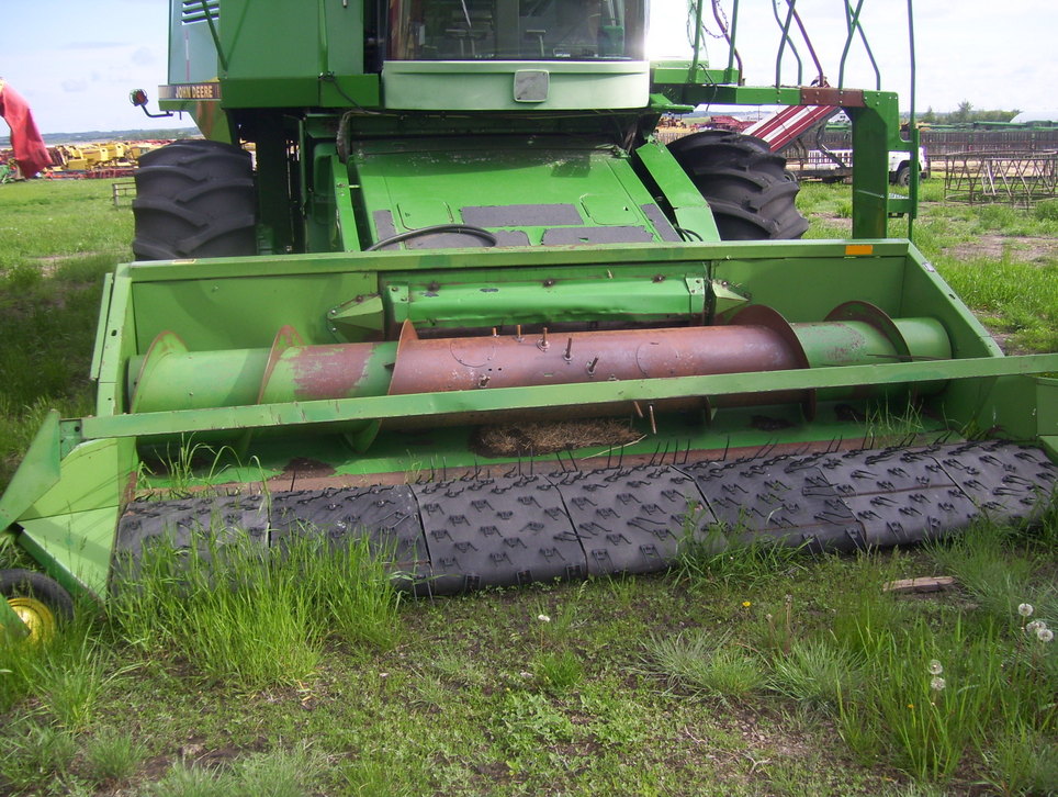 214 HEADER W/7 BELT JD PICK-UP